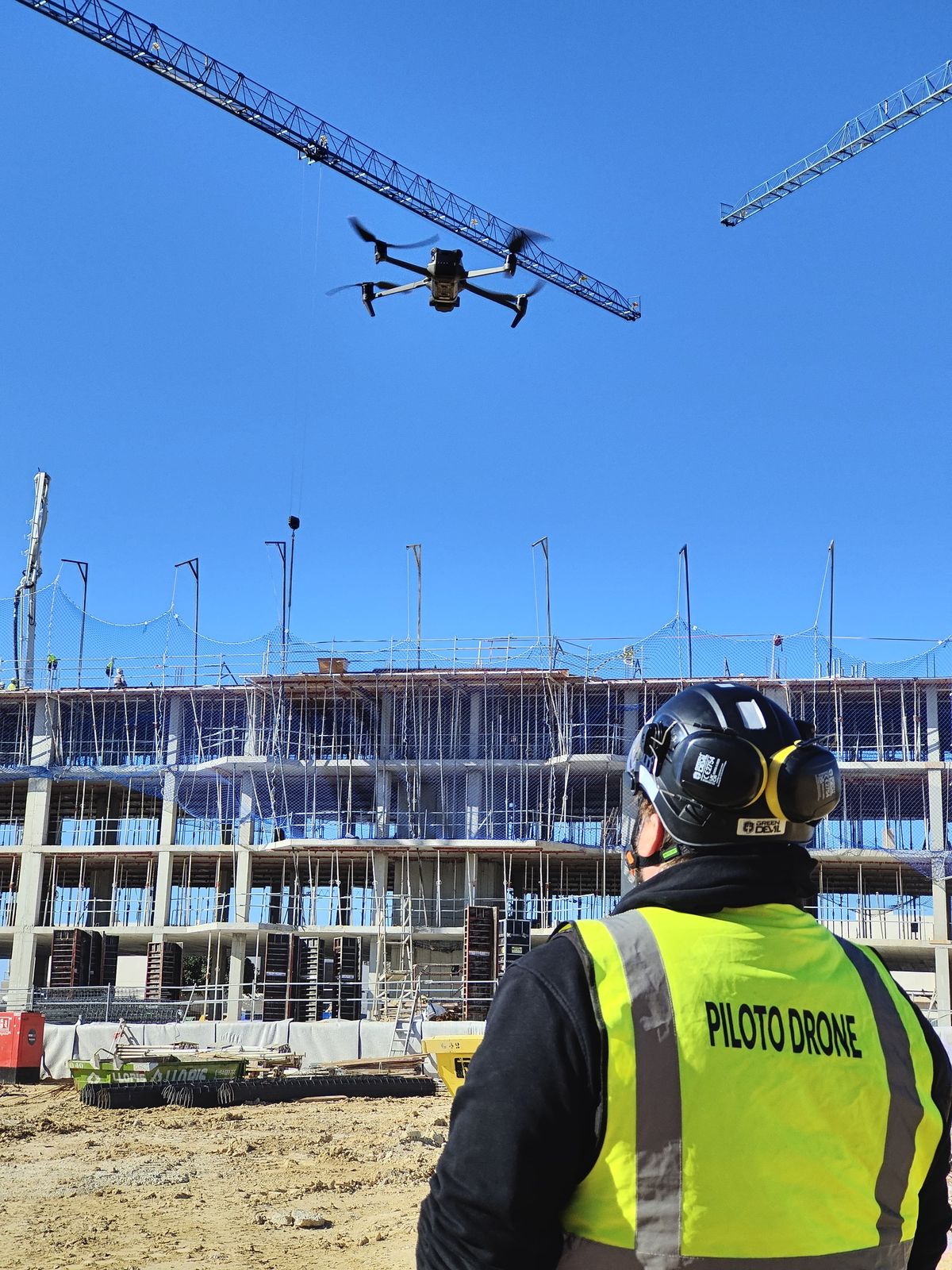 Inspección técnica de infraestructura con dron
